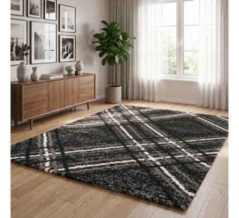 Blaze Rug - 80 × 150 cm - Grey 04