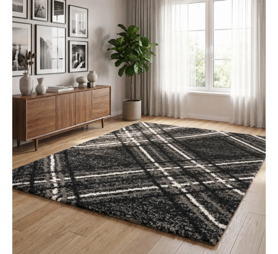 Blaze Rug - 80 × 150 cm - Grey 04