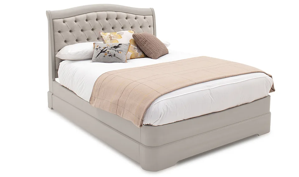 Mabel Bed Upholstered Headboard - 6ft / Taupe