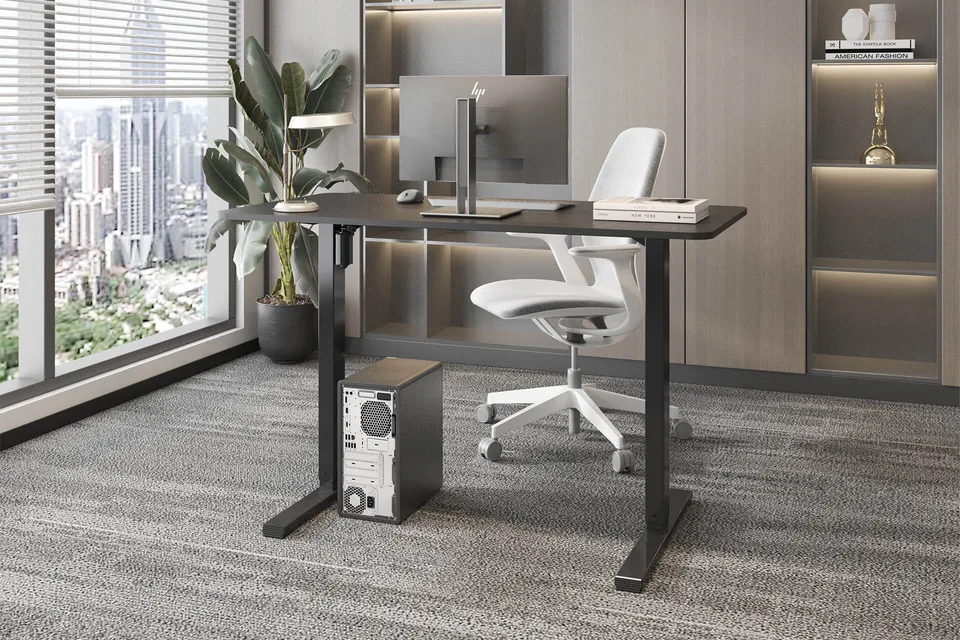 Dax Sit Stand Desk - 1200 / Black