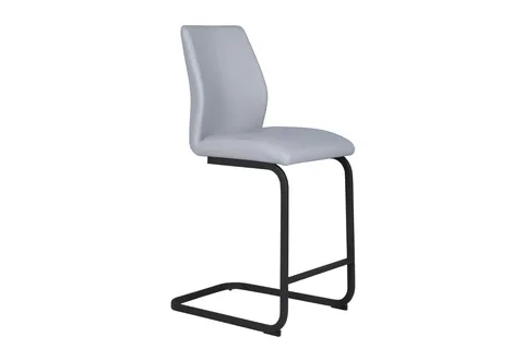 Alta Counter Stool - Silver