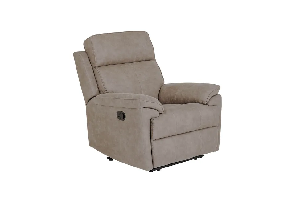 Langston 1 Seater Manual Recliner - Mocha