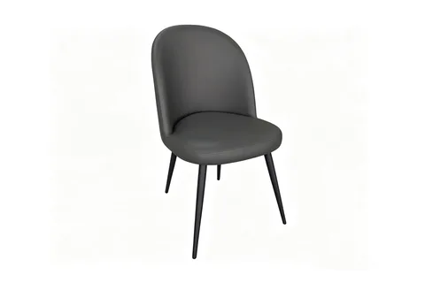 Gabi PU Dining Chair - Charcoal