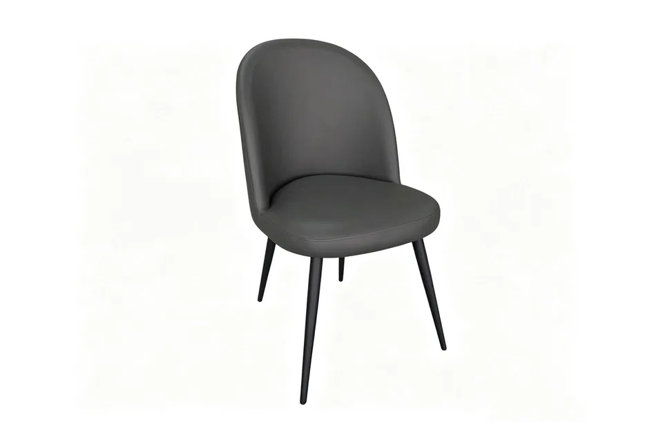 Gabi PU Dining Chair - Charcoal