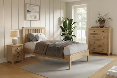 Marsden Bed - 3ft / Natural Oak