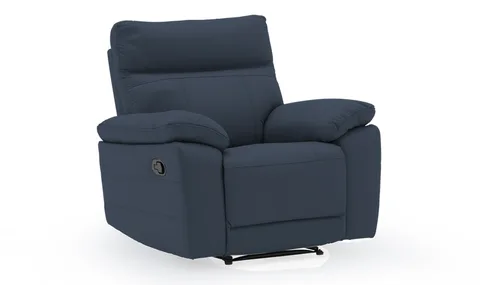 Positano 1 Seater Manual Recliner - Indigo