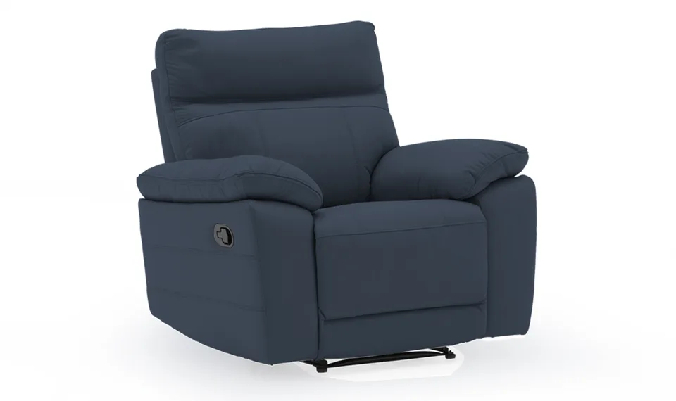 Positano 1 Seater Manual Recliner - Indigo