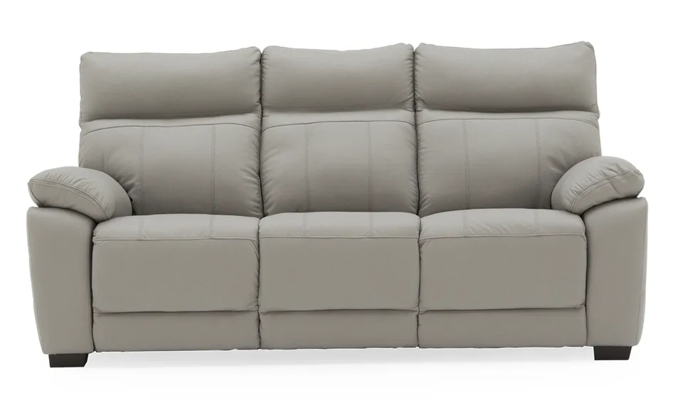 Positano 3 Seater Fixed - Light Grey