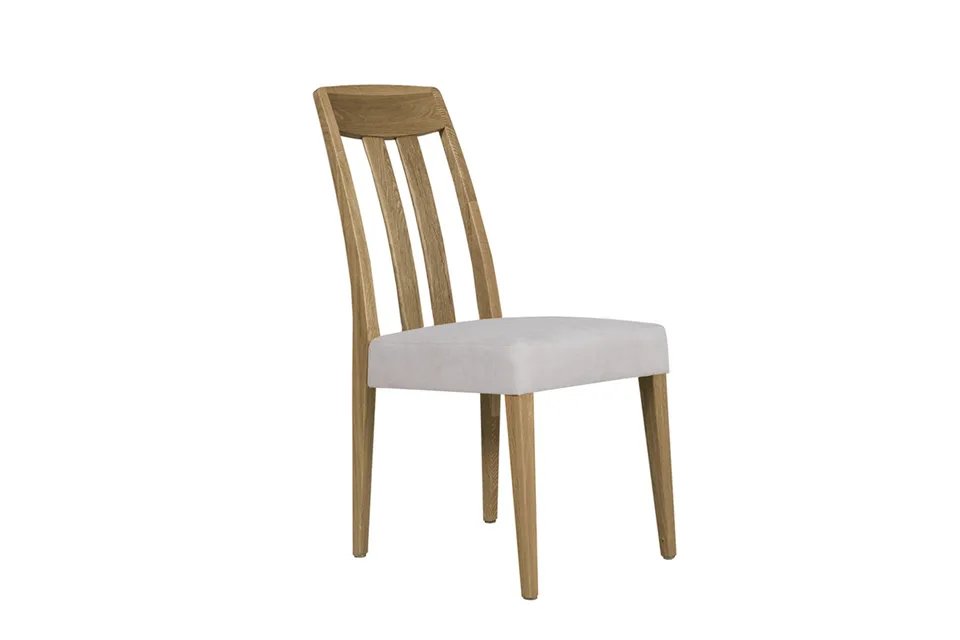 Hadley Dining Chair - Slat Back - Oak Natural