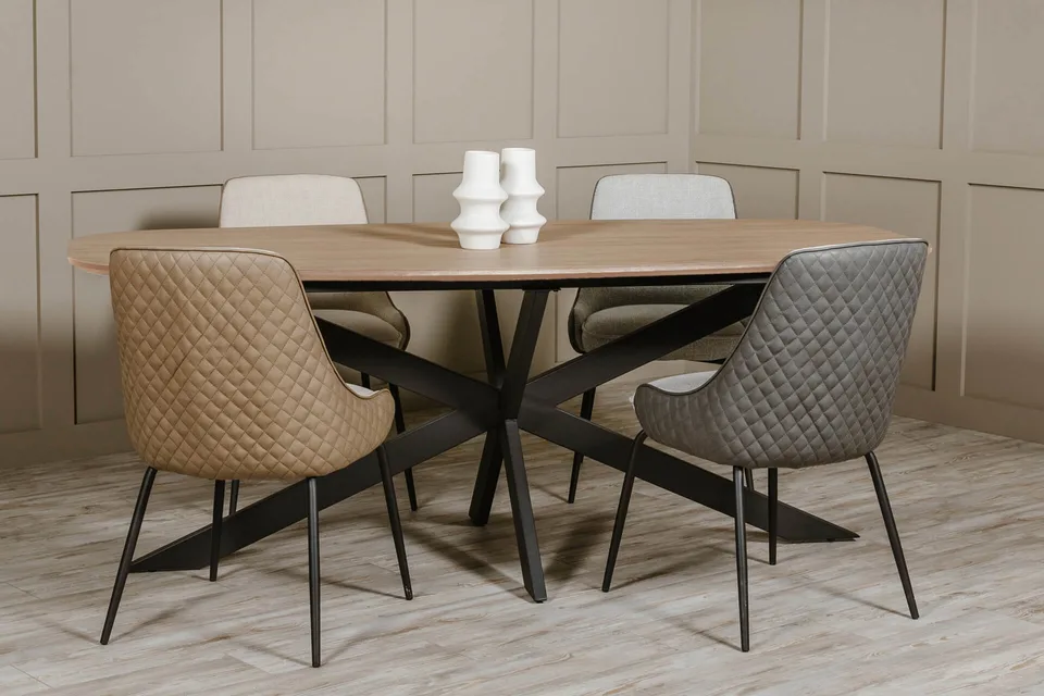 Sadia Dining Table Oval 1600mm - Oak