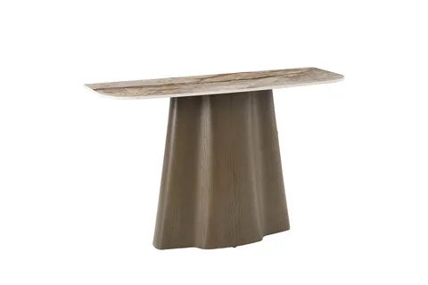 Cortara Console Table - Smoked Oak