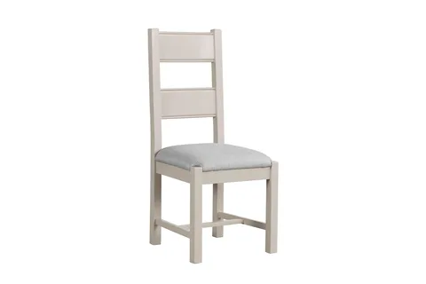 Doune Dining Chair Fabric Seat - Grey