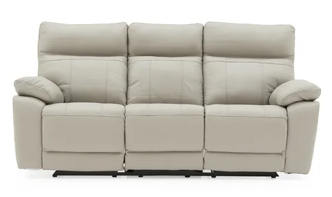 Positano 3 Seater Electric Recliner - Light Grey
