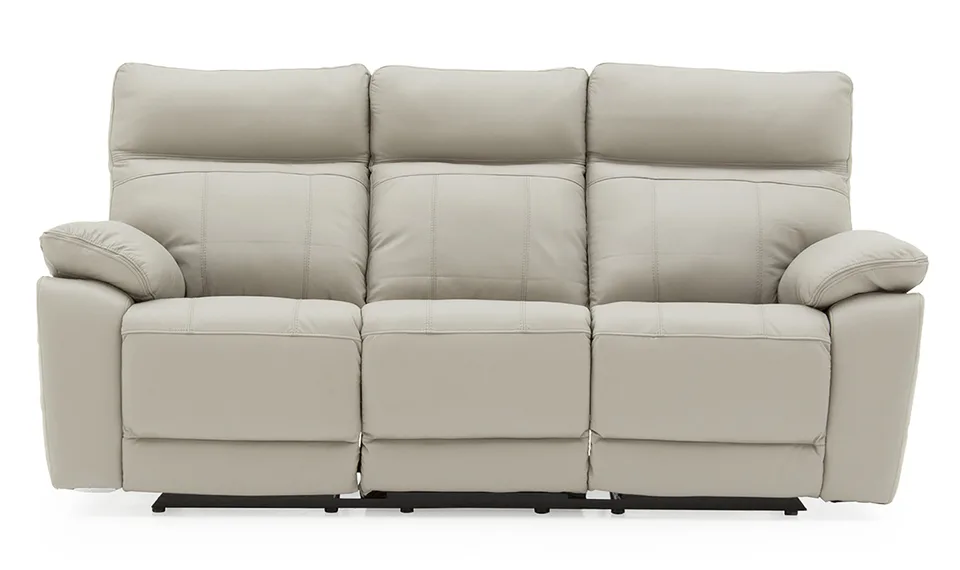 Positano 3 Seater Electric Recliner - Light Grey
