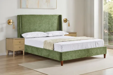 Rupert Bed - 4ft6 / Olive