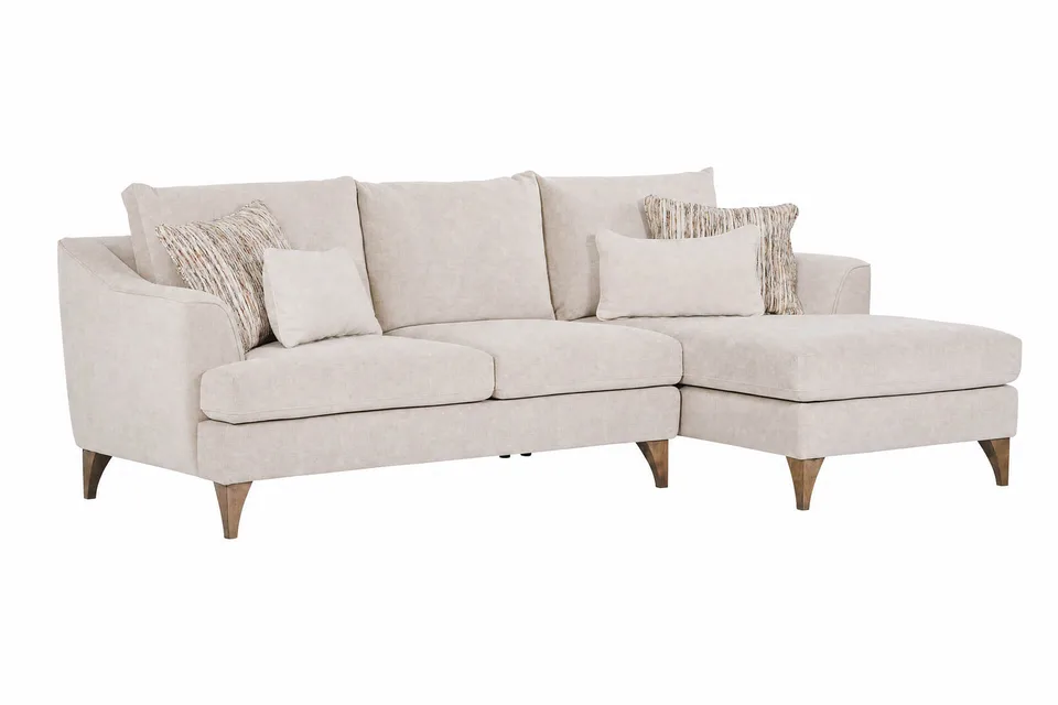 Fletcher Corner Group Fixed - Cream / RHF
