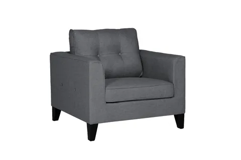 Astrid 1 Seater Fixed C5 - Charcoal New