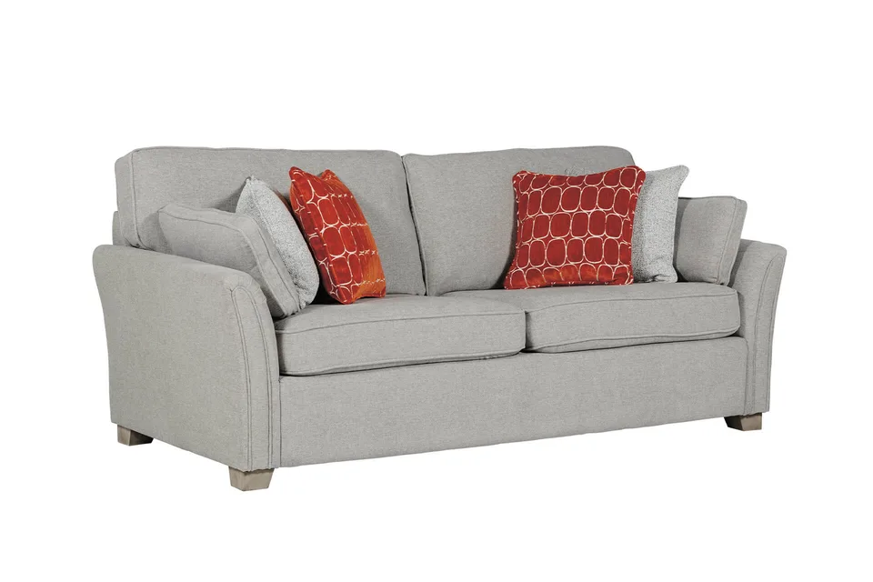 Winnie 3 Seater Fixed - Natural