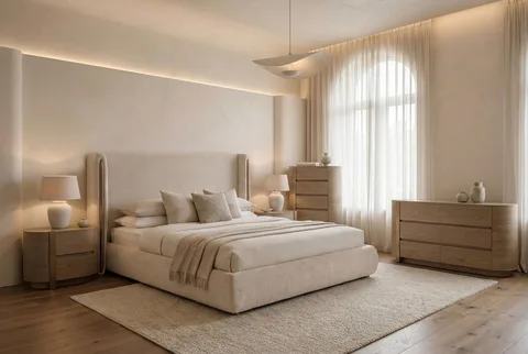 Portia Bed - 6ft  / Natural