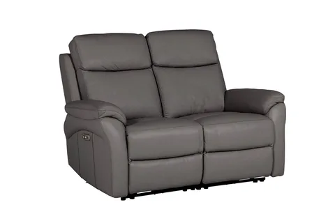 Nardo 2 Seater Electric Recliner - Truffle