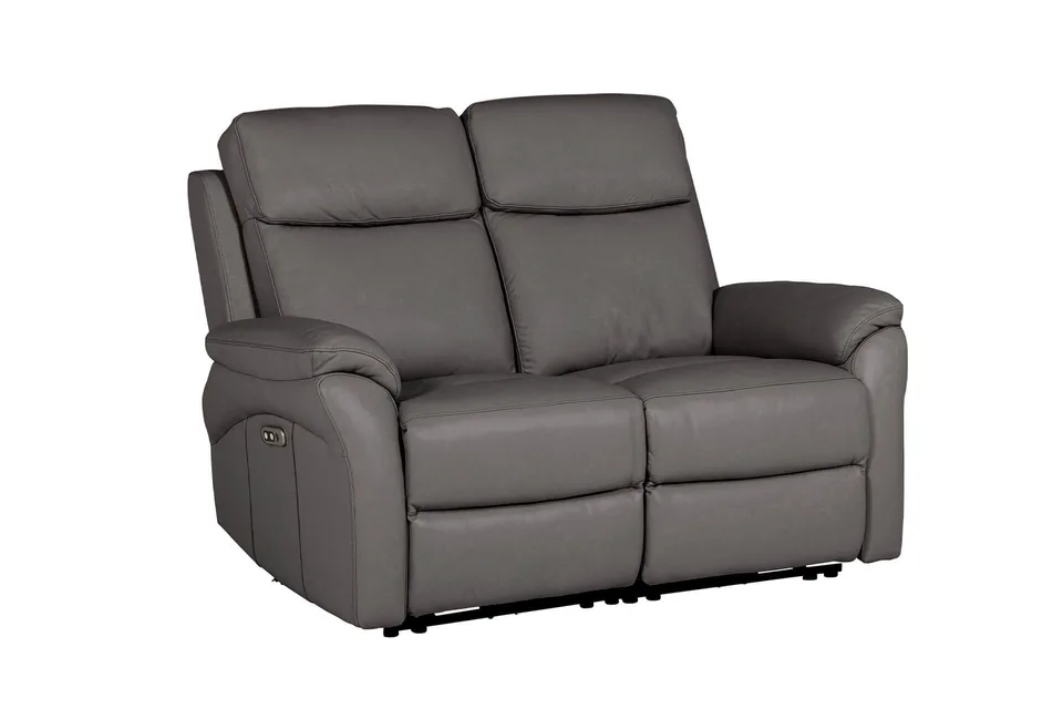 Nardo 2 Seater Electric Recliner - Truffle
