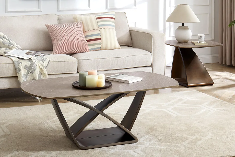 Vanosa Coffee Table - Brown