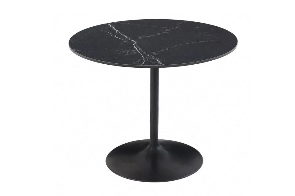 Cody Dining Table Round - 1000 / Black