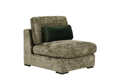 Humphrey Armless Sectional - Green