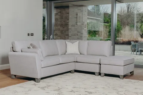 Cantrell Corner Group Fixed - Light Grey / RHF