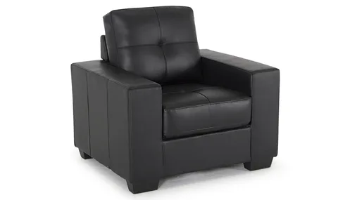 Gemona 1 Seater Fixed - Black
