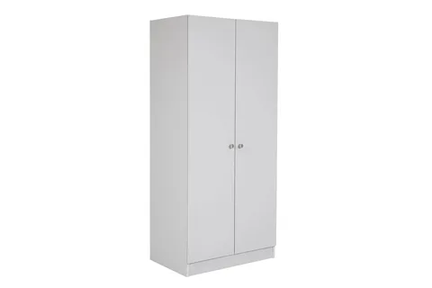 Levi Wardrobe 2 Door - Grey