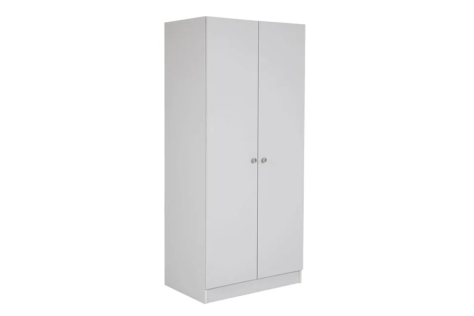 Levi Wardrobe 2 Door - Grey