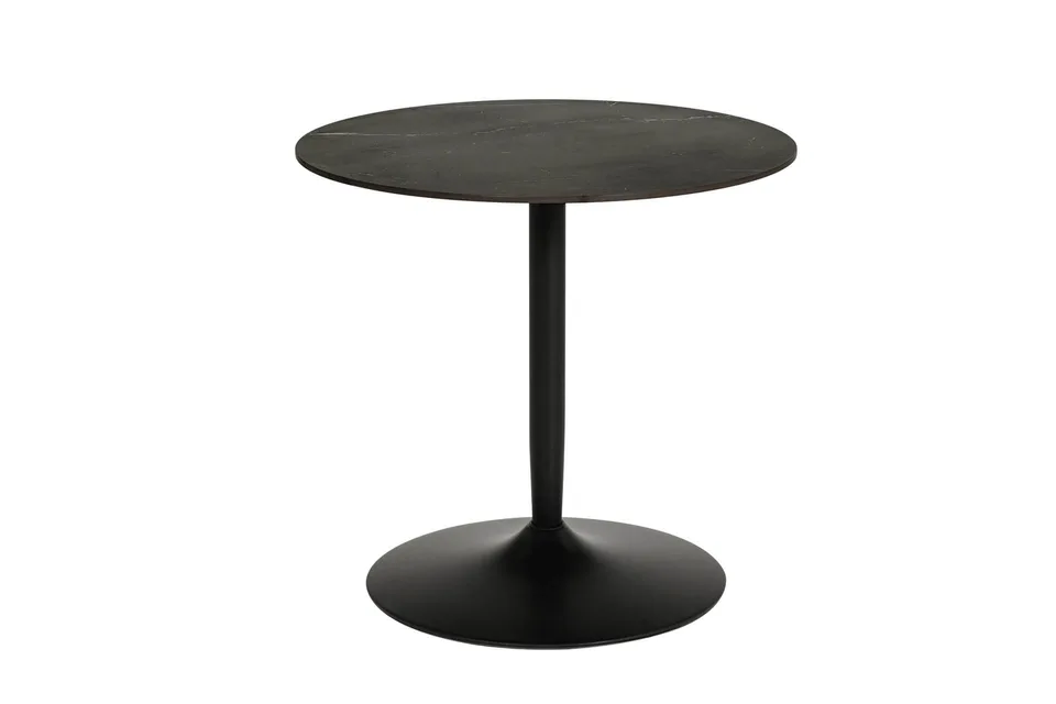 Cody Dining Table Round - 800 / Black