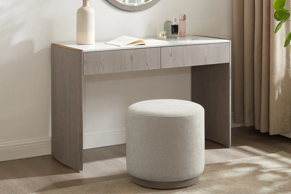 Mondello Dressing Stool - Cream