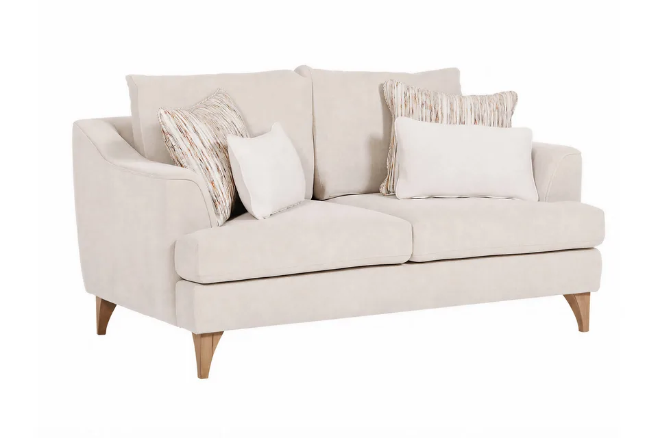 Fletcher 2 Seater Fixed - Cream