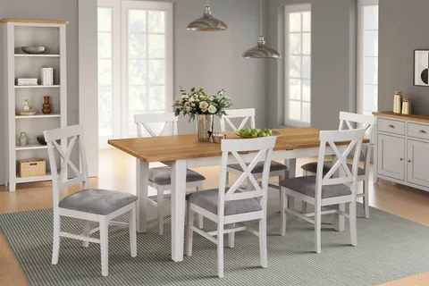 Mellor Dining Table Extending - 1200/1600 / Cashmere