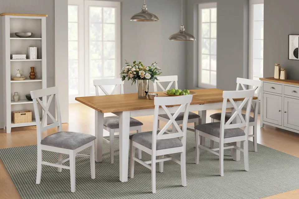 Mellor Dining Table Extending - 1200/1600 / Cashmere