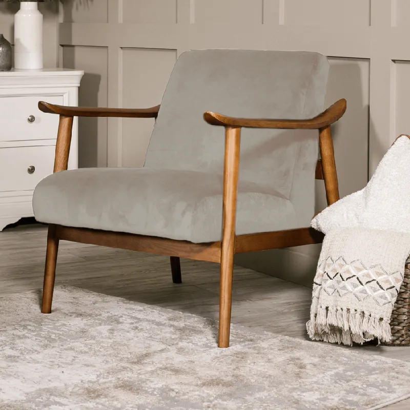 Heath Accent Chair - Taupe