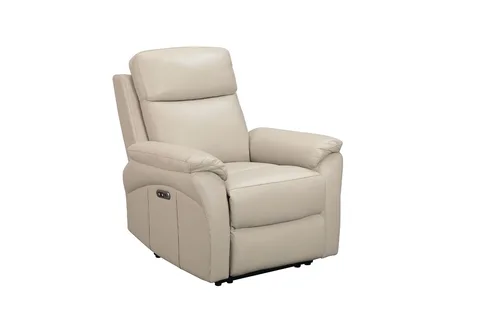 Nardo 1 Seater Electric Recliner - Cashmere