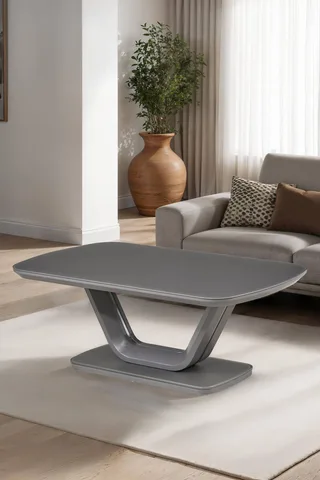 Lazzaro Coffee Table - 1100 / Graphite Grey Matt