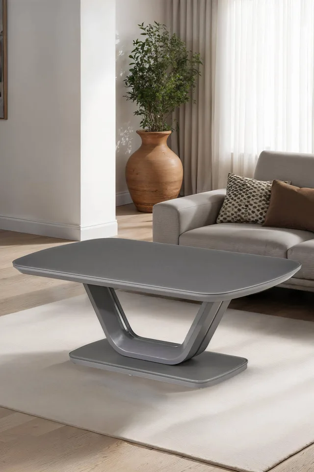 Lazzaro Coffee Table - 1100 / Graphite Grey Matt