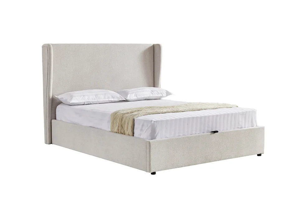 Margot Ottoman Bed - 6ft / Cashmere