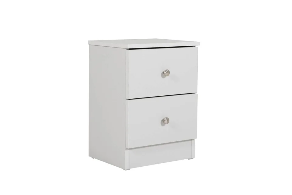 Levi Bedside Table - Grey