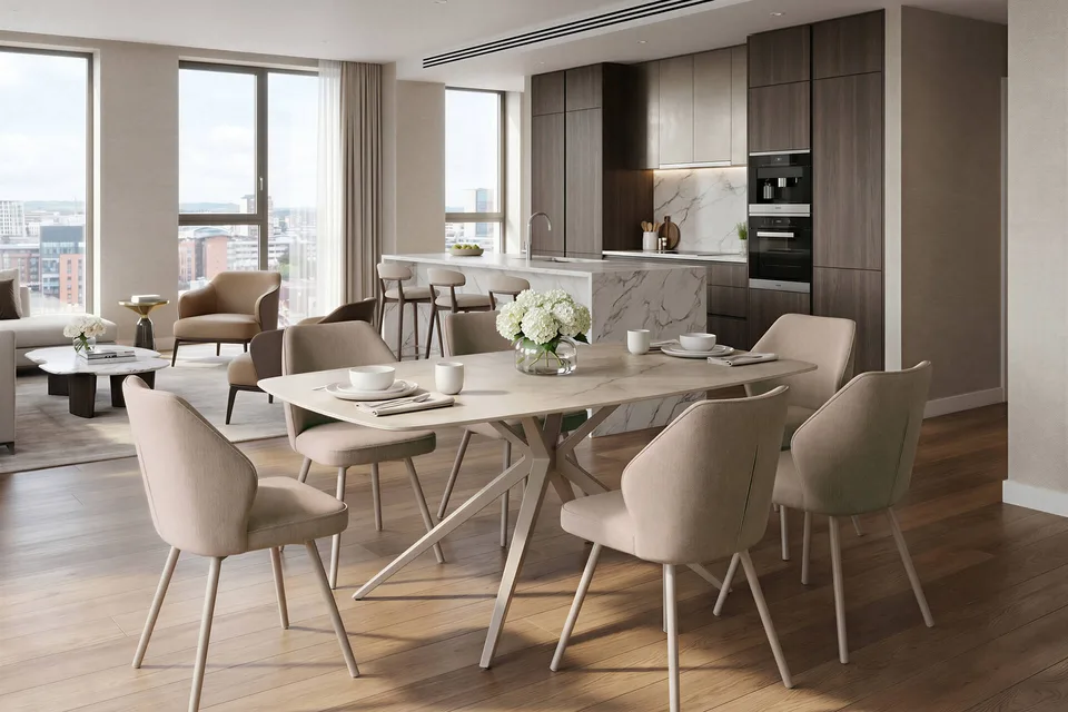Vista Dining Table - 1800 / Beige