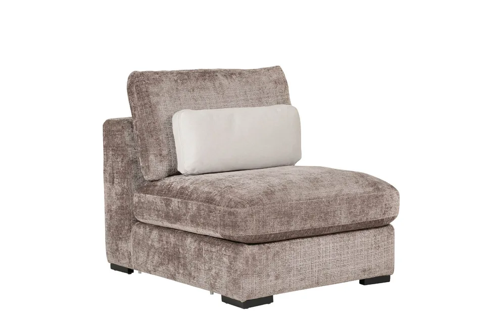 Humphrey Armless Sectional - Mink