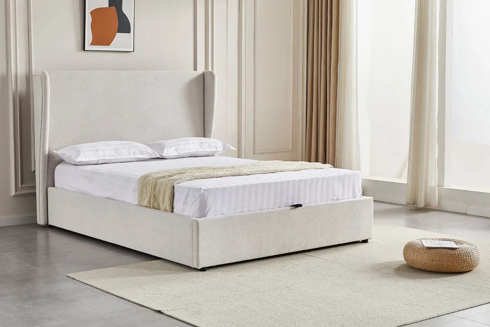 Margot Ottoman Bed - 5ft / Cashmere