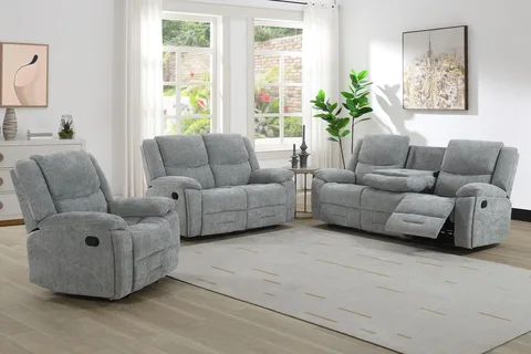 Weston 1 Seater Manual Recliner - Grey