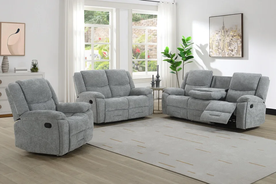 Weston 1 Seater Manual Recliner - Grey