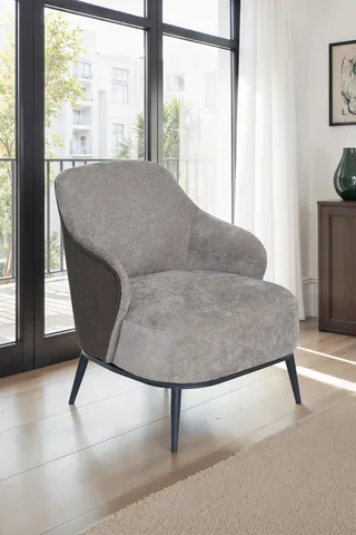 Velar Accent Chair - Brown