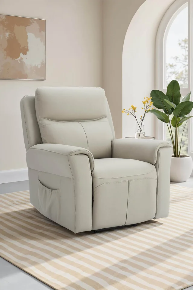 Russo Lift and Rise Chair - Stone